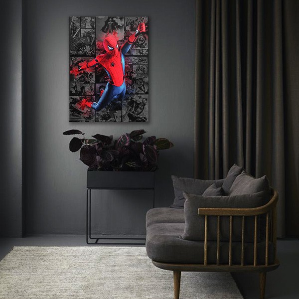 

Картина на холсте Фильмы/сериалы Spiderman 110х150 см.