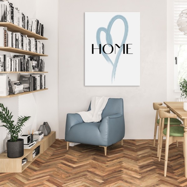

Картина на холсте Для дома Home 110х150 см.
