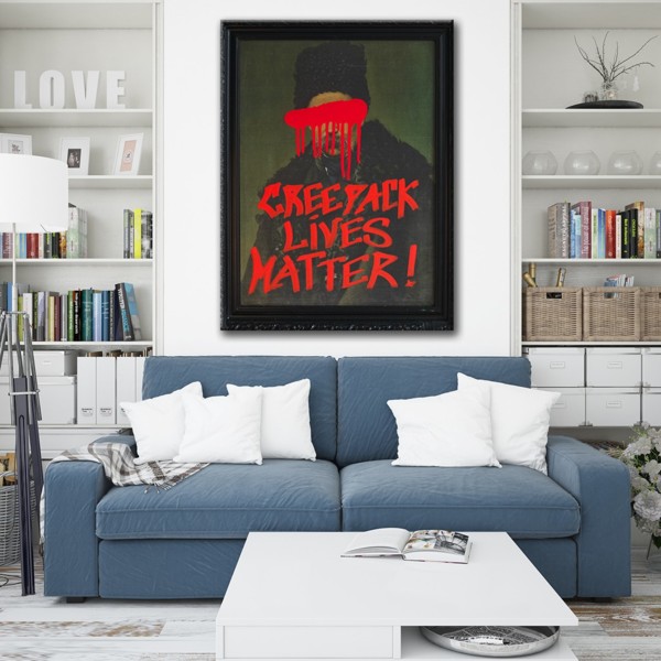

Картина на холсте Урбан Арт Creepack lives matter 110х150 см.