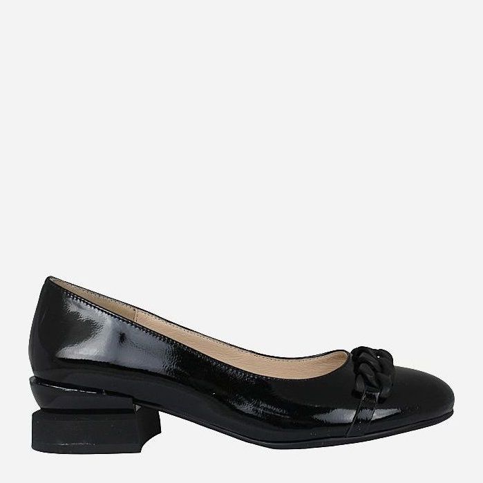Акція на Жіночі туфлі Blizzarini A1666-8455-130 36 (23 см) Чорні від Rozetka