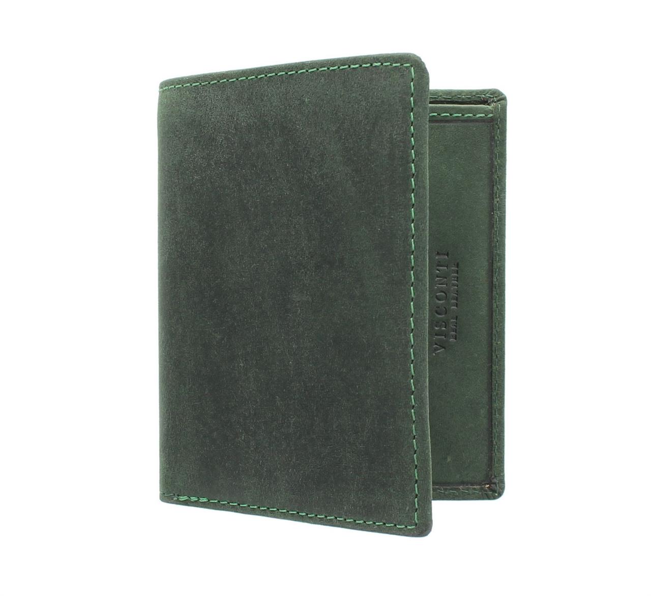 

Мужской кошелек зеленого цвета Visconti 705 Oil Green