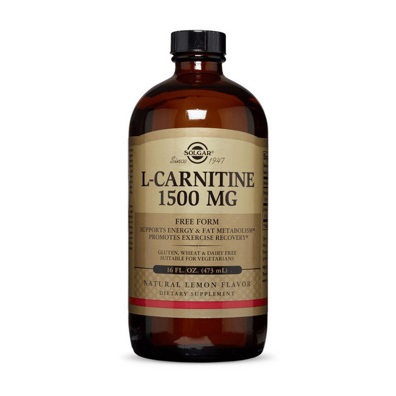 

Жиросжигатель Л-Карнитин Solgar L-Carnitine 1500 mg (473 ml)