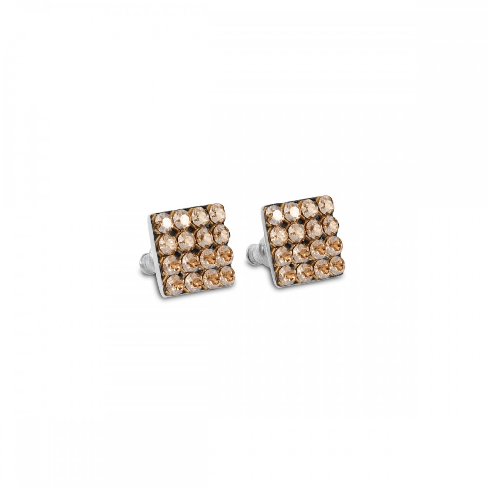 

Серебряные серьги Spark со Swarovski Mesh Studs KMESHGS