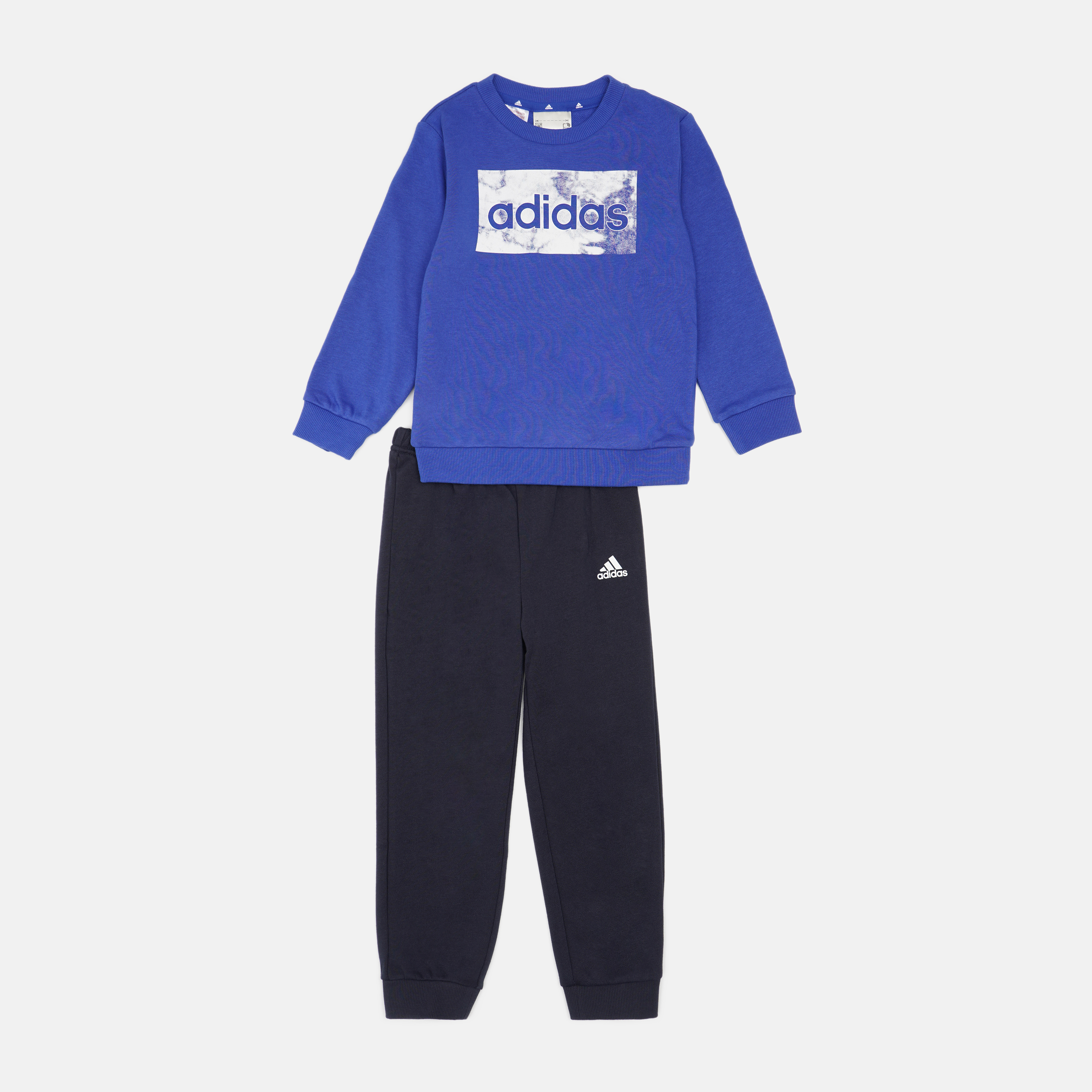 

Спортивный костюм детский Adidas I Lin Ft Jog GS4280 98 см Boblue/White