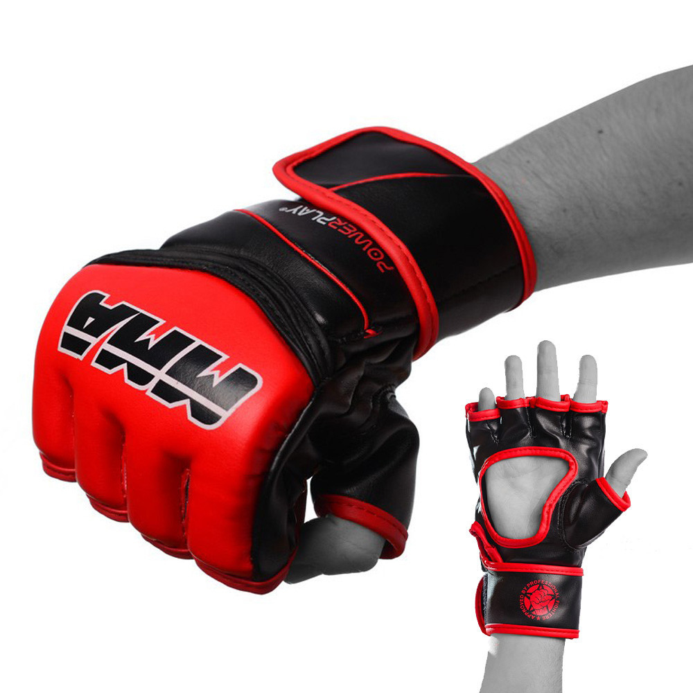 

Рукавички для Mma 3055 Червоно-Чорні M R144403