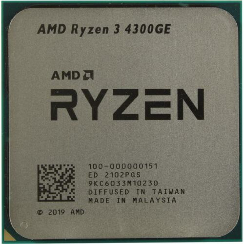 

Процессор AMD Ryzen 3 Pro 2200G (3.5GHz 4MB 65W AM4) Tray (YD220BC5M4MFB)