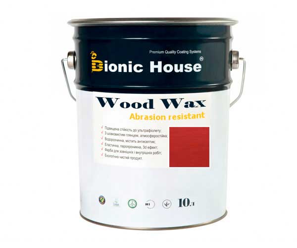 

Краска для дерева WOOD WAX Bionic-House 10л Барбарис
