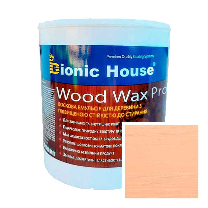 

Краска для дерева WOOD WAX PRO Белая База Bionic-House 2,5л Персик