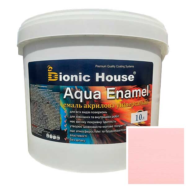

Краска-эмаль для дерева Bionic-House Aqua Enamel 10л Фиалка