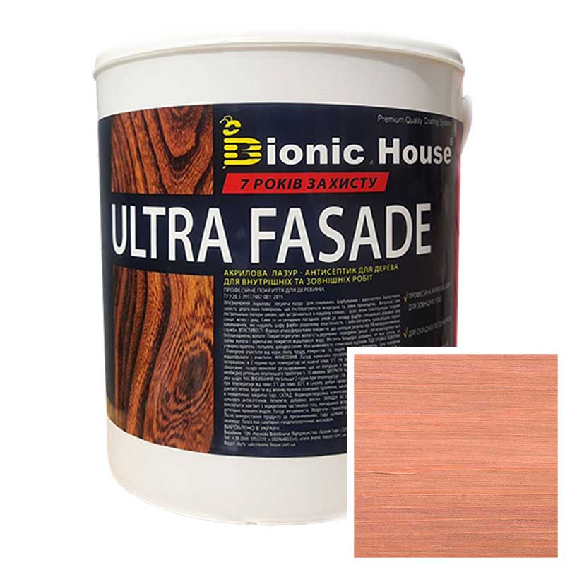 

Краска для дерева фасадная, длительного срока службы ULTRA FACADE 0,8л Индиго