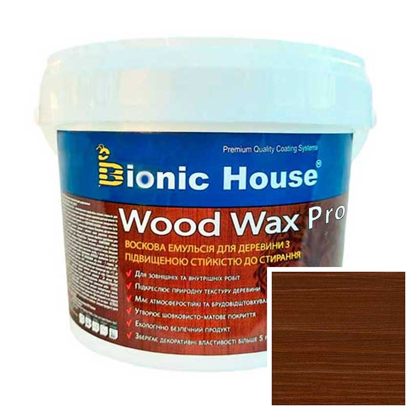 

Краска для дерева WOOD WAX PRO безцветная база Bionic-House 0,8л Орех