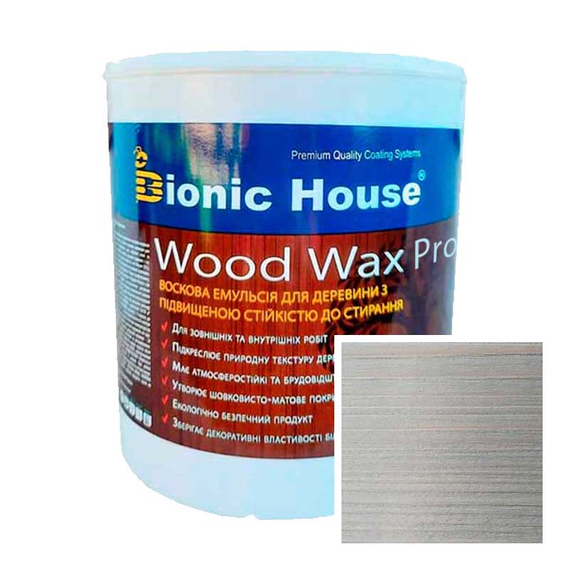 

Краска для дерева WOOD WAX PRO безцветная база Bionic-House 2,5л Белый Мрамор