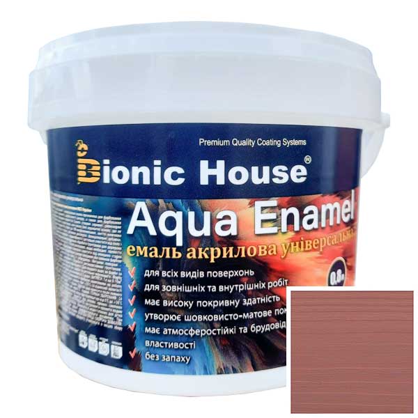 

Краска-эмаль для дерева Bionic-House Aqua Enamel 0,8л Королевский Индиго