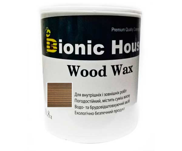 

Краска для дерева WOOD WAX Bionic-House 0,8л Кедр