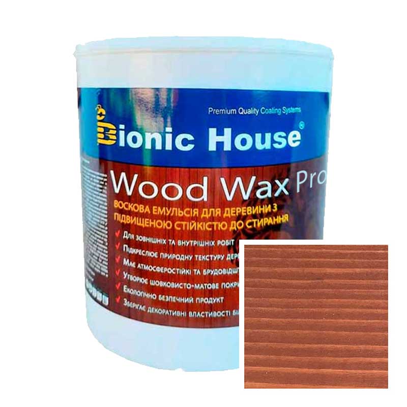 

Краска для дерева WOOD WAX PRO безцветная база Bionic-House 2,5л Сандал