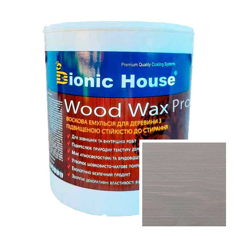 

Краска для дерева WOOD WAX PRO безцветная база Bionic-House 2,5л Пепел
