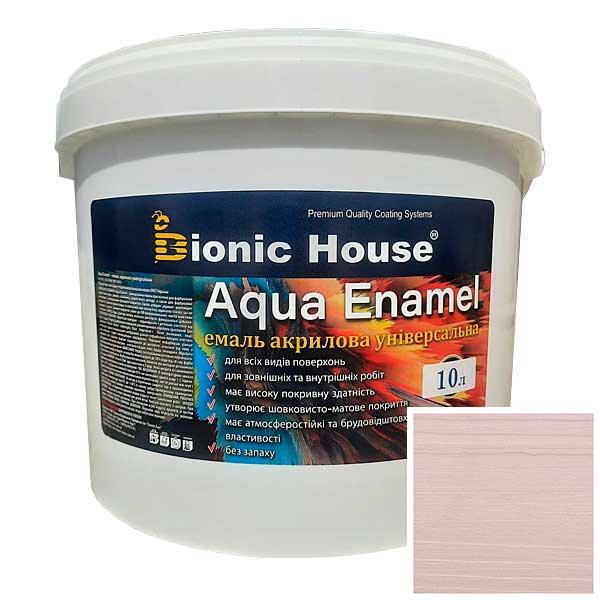 

Краска-эмаль для дерева Bionic-House Aqua Enamel 10л Грей