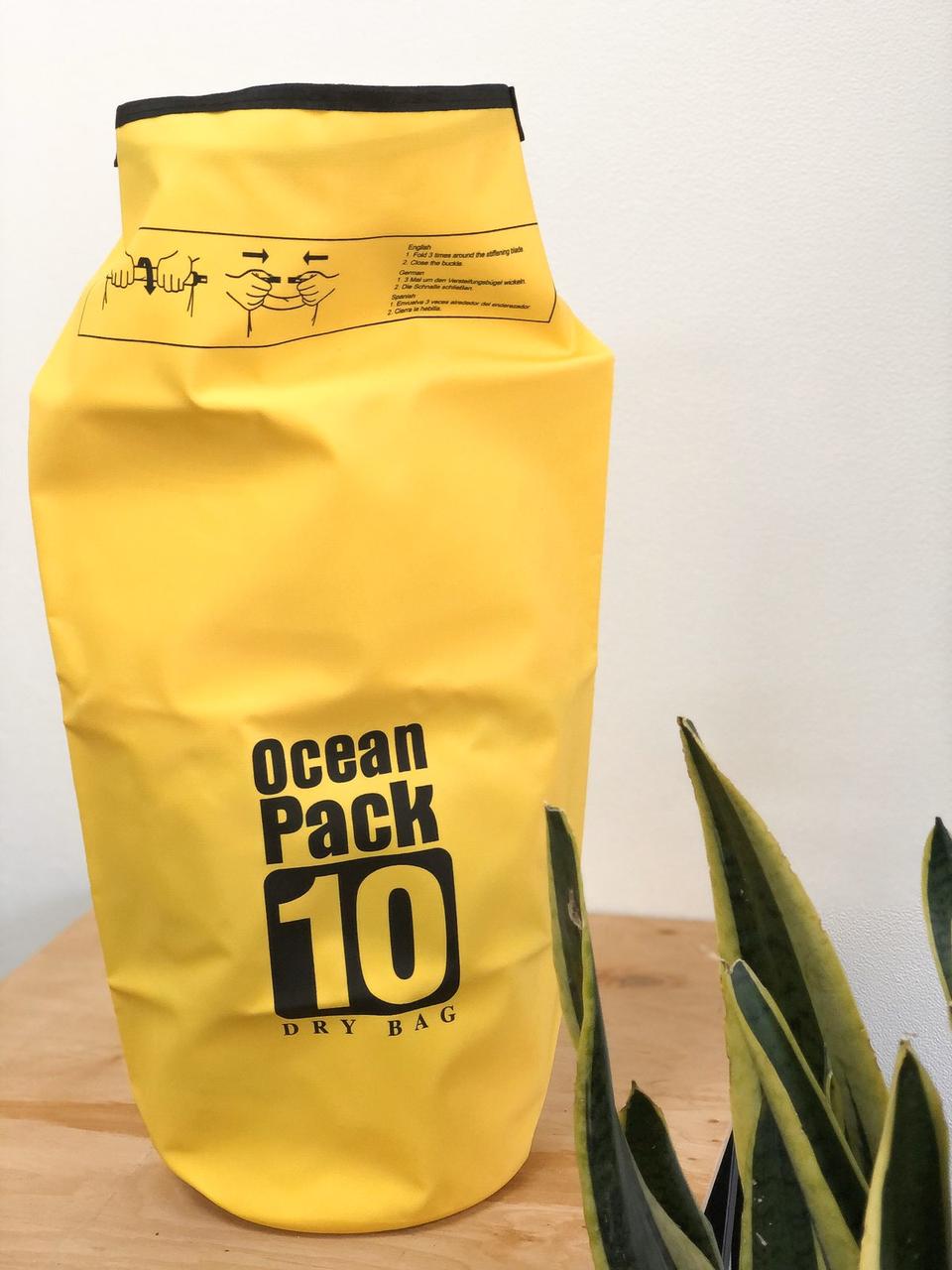 

Гермомешок водонепроницаемый 10л Yellow Ocean Pack (RS-19-0029 - 10L)