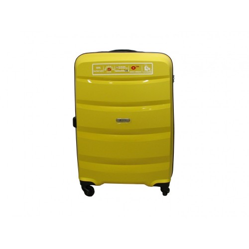 

Чемодан Airtex 229 S малый ручная кладь на 4 колесах желтый