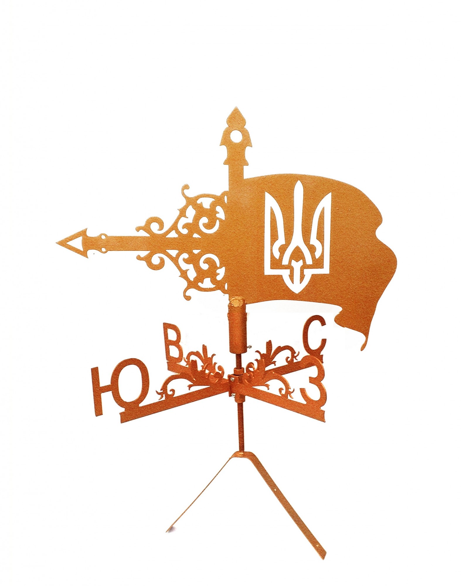 

Флюгер «Флаг» RU Бронза