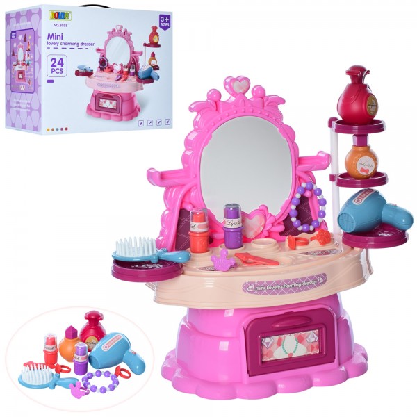 

Игровой набор Трюмо Bambi 8058 аксессуары, 46,5-17,5-в32,5см (BAM004241)