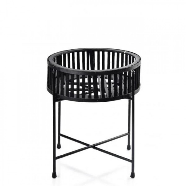 

Журнальный столик Столик Flora Lucie BLACK D-35 см. 35435