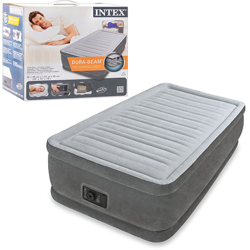 

Надувная мебель Велюр кровать INTEX 64412 серый, 191 x 99 x 46см (BAM004252)
