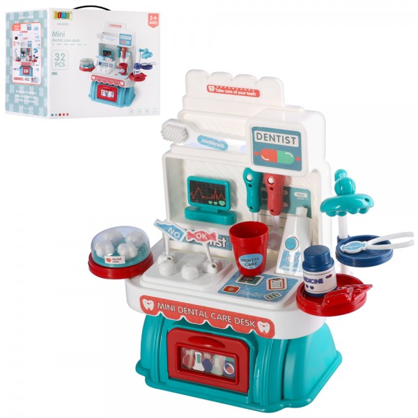

Игровой набор Доктор Bambi 8053 стоматолог, 32предмета (BAM004235)