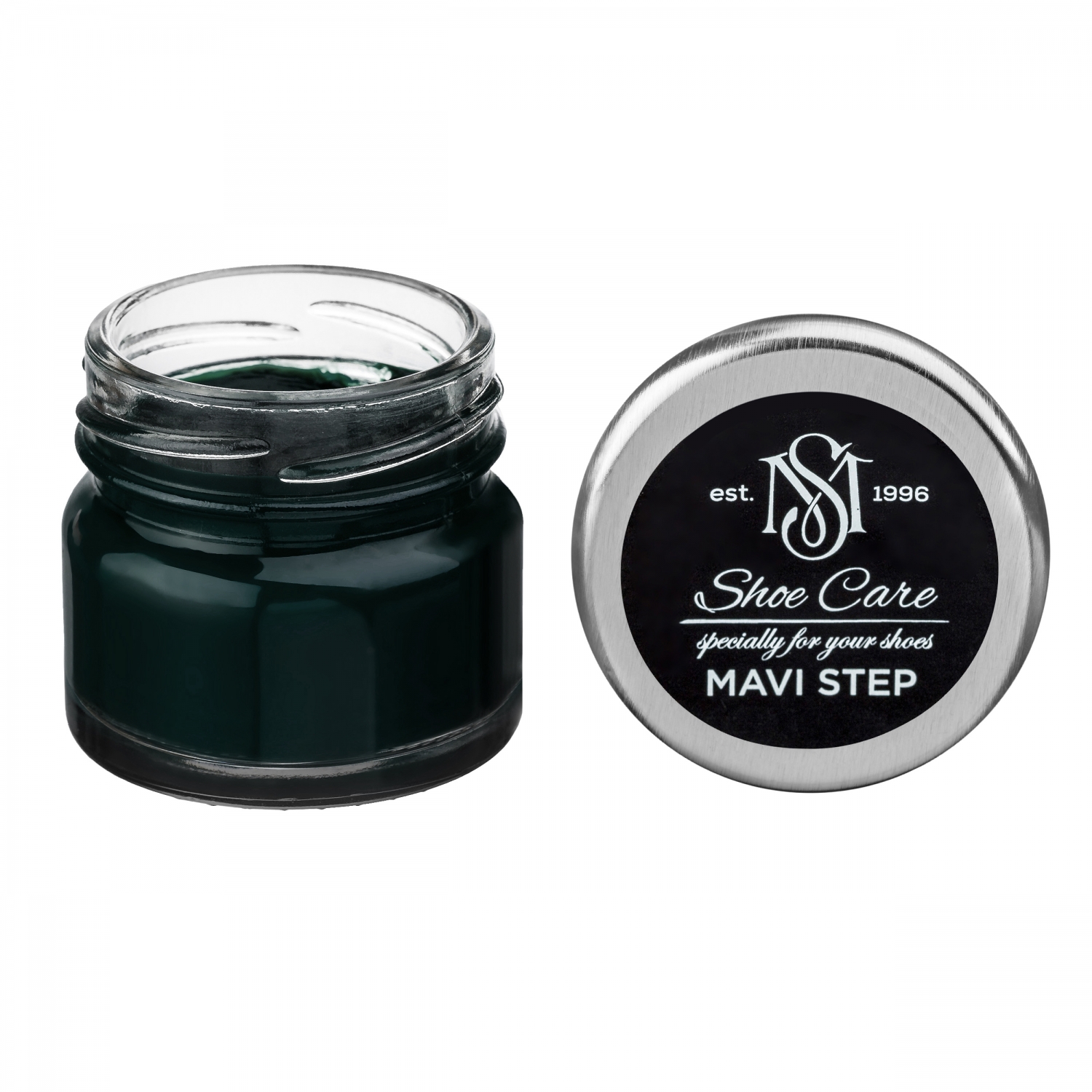

Краска бальзам для замши и нубука темно-синяя 117 MAVI STEP Multi Oil Balm, 25 мл