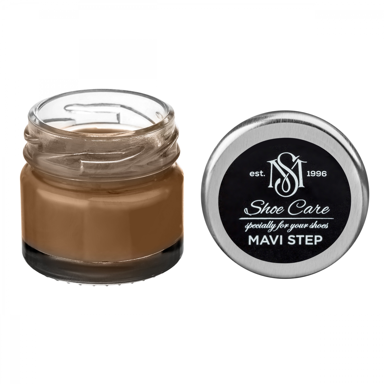 

Краска бальзам для замши и нубука коричнево-бежевая 177 MAVI STEP Multi Oil Balm, 25 мл