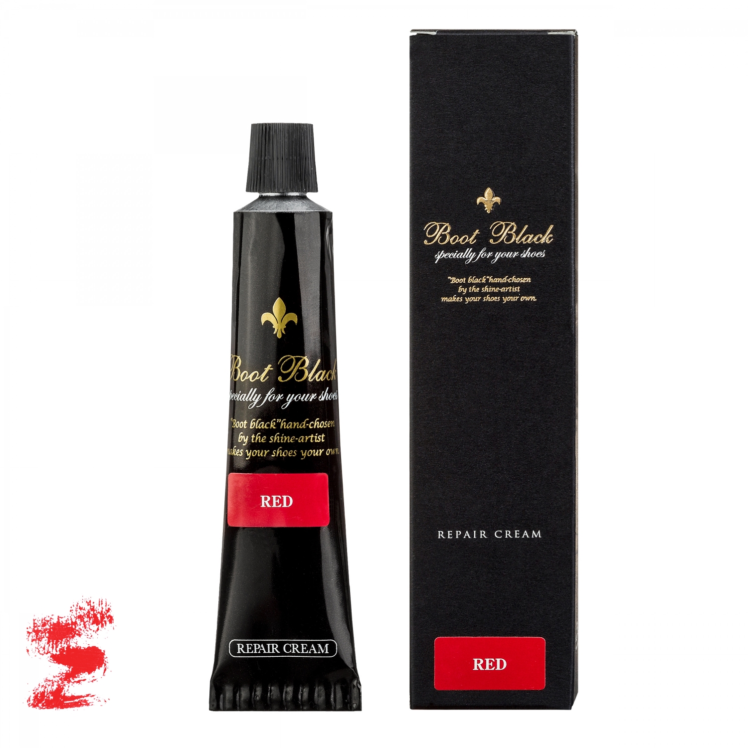 

Жидкая кожа красная Boot Black Repair Cream