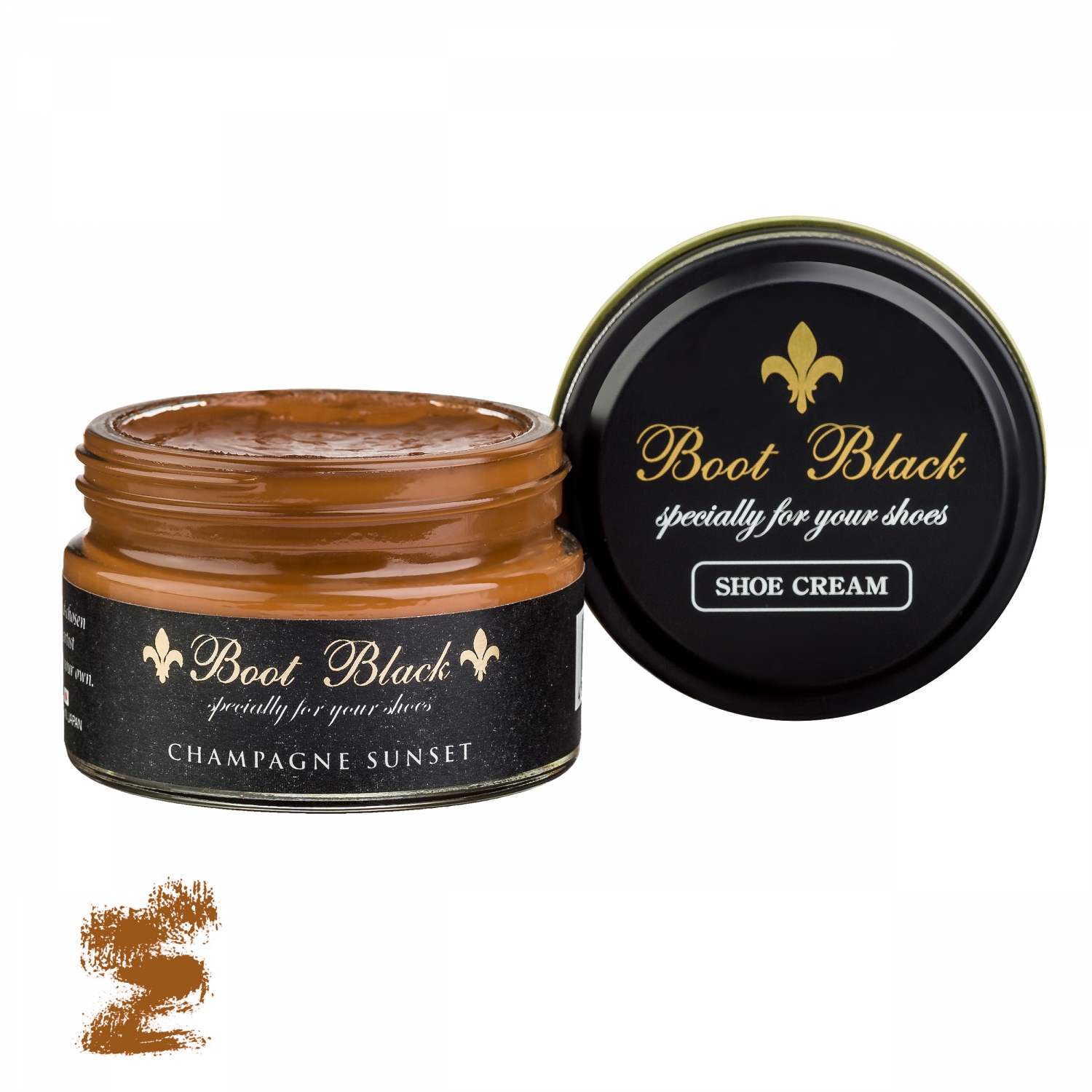 

Крем для обуви коричневый янтарный Boot Black Shoe Cream 1919