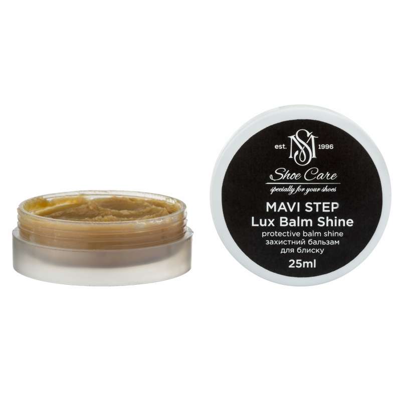 

Бальзам для обуви бесцветный MAVI STEP Lux Balm Shine 50 мл.