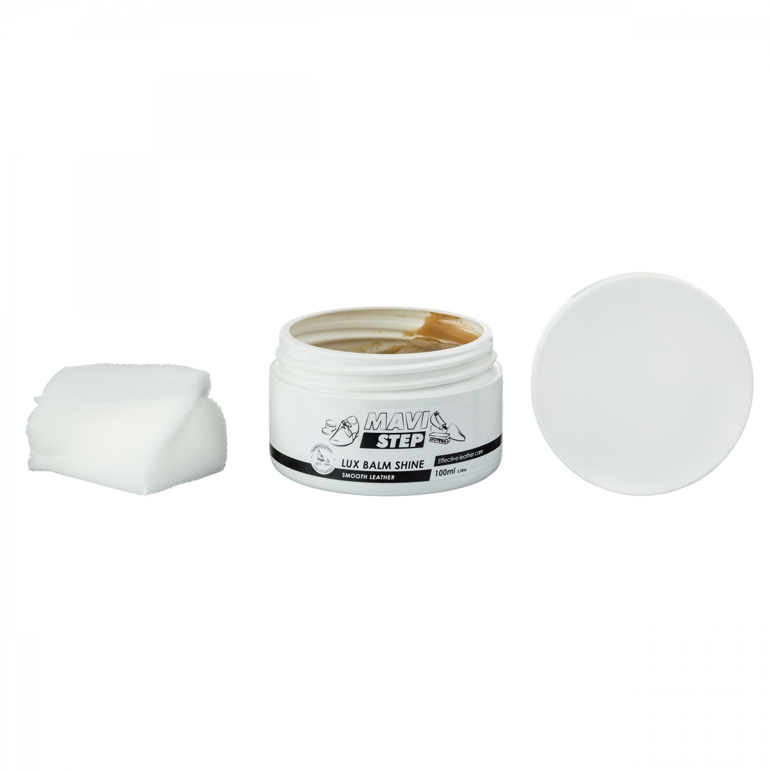 

Крем-бальзам для обуви бесцветный MAVI STEP Lux Balm Shine, 100 мл