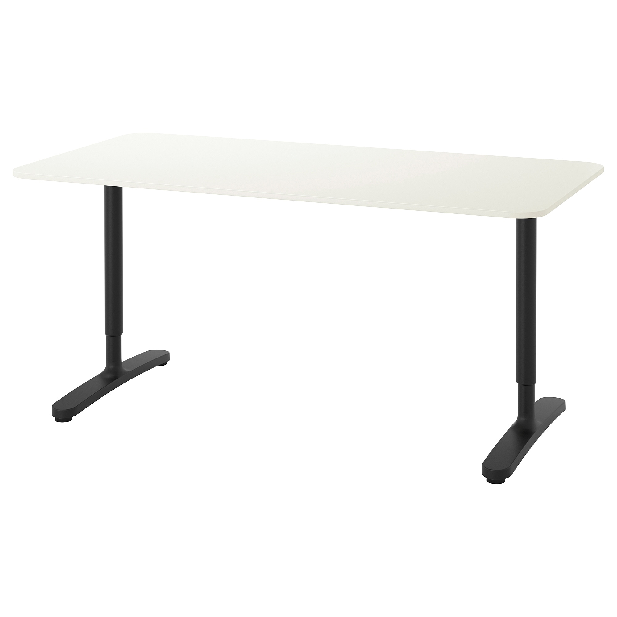 

Письменный стол IKEA BEKANT 160x80 см белый, черный 790.228.10