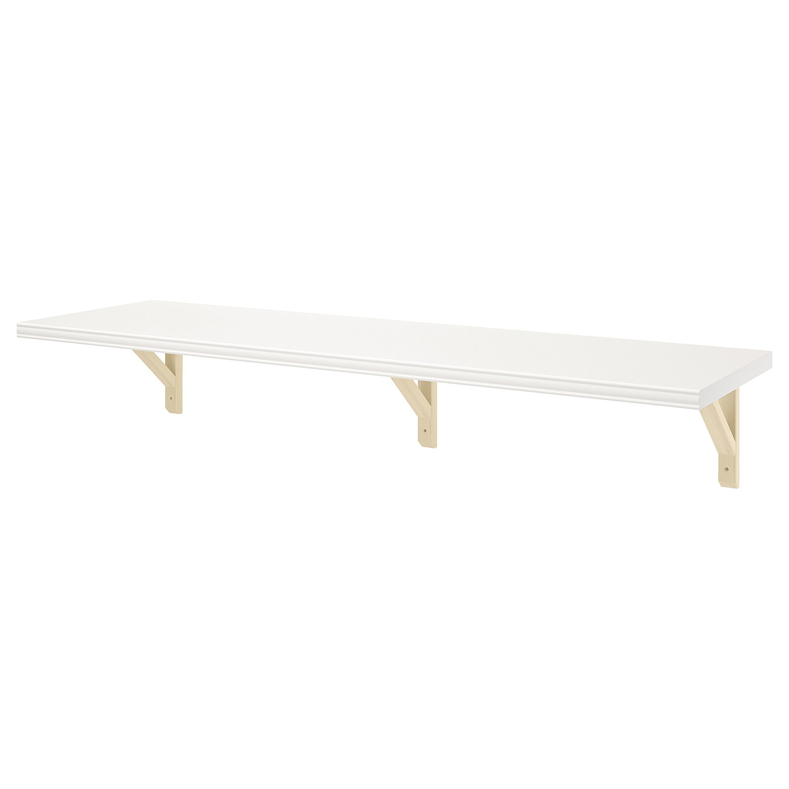 

Полка IKEA BERGSHULT/SANDSHULT навесная 120x30 см белый, осина 593.260.25
