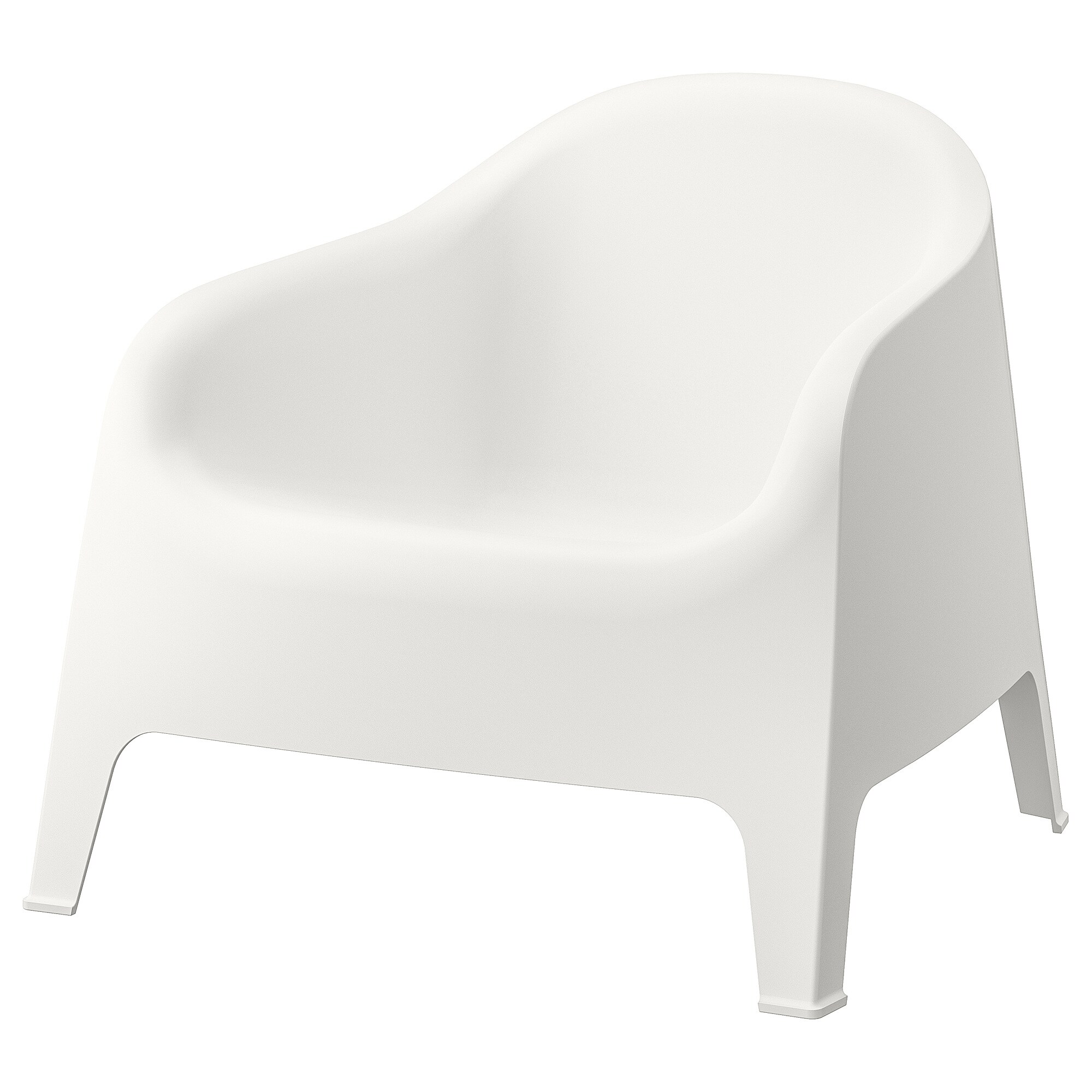 

Садовое кресло IKEA SKARPO белый 702.341.85