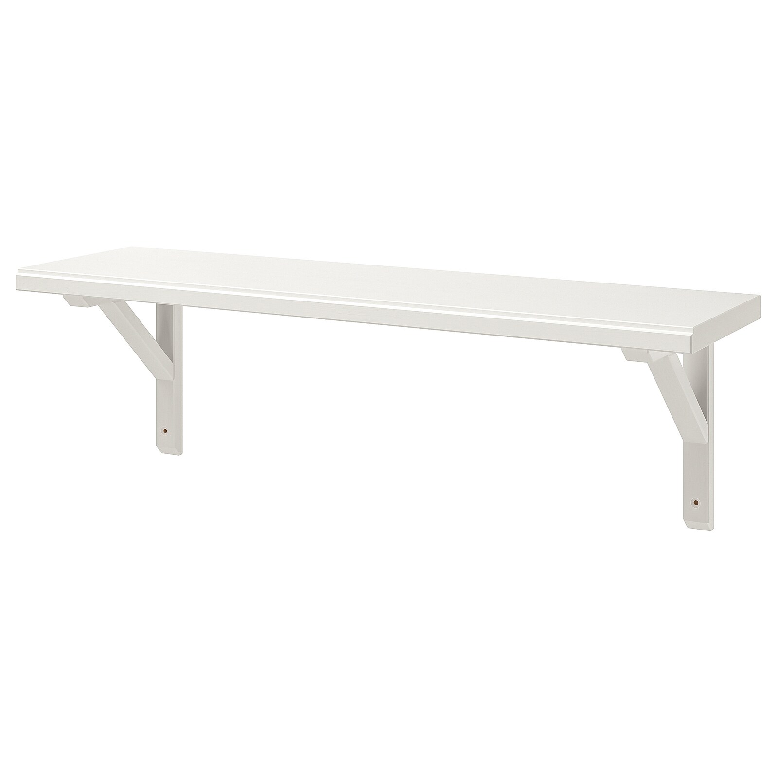 

Полка IKEA TRANHULT/SANDSHULT навесная 80x20 осина/белая морилка 393.260.93