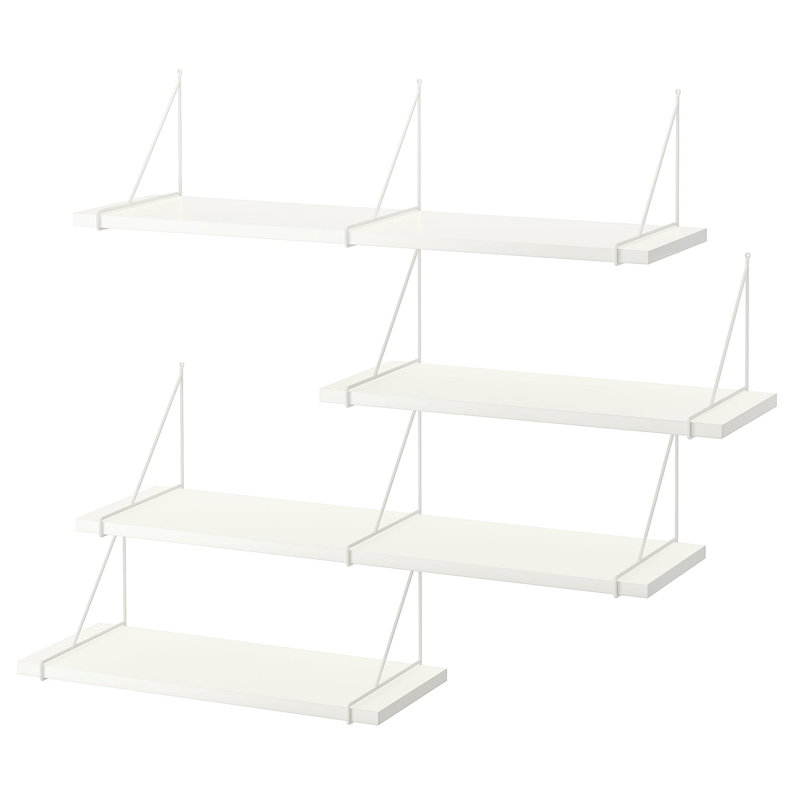 

Полка IKEA BERGSHULT/PERSHULT навесная белый, белый 893.237.18