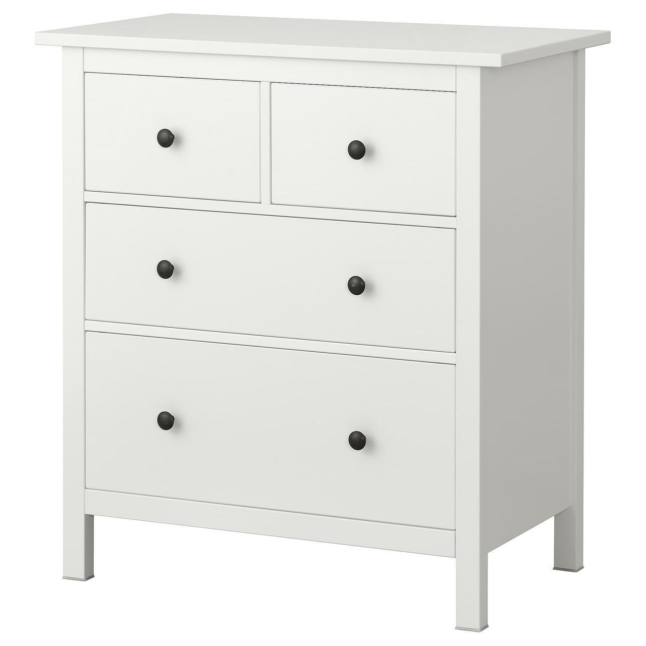 

Комод IKEA HEMNES 88x96 см 4 ящика белый (604.294.66)