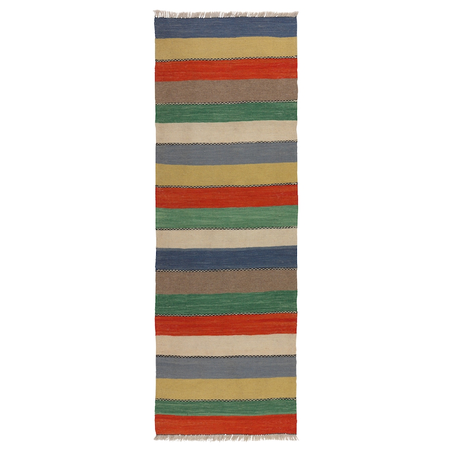 

Ковер безворсовый IKEA PERSISK KELIM GASHGAI, 55x200 см 102.992.45