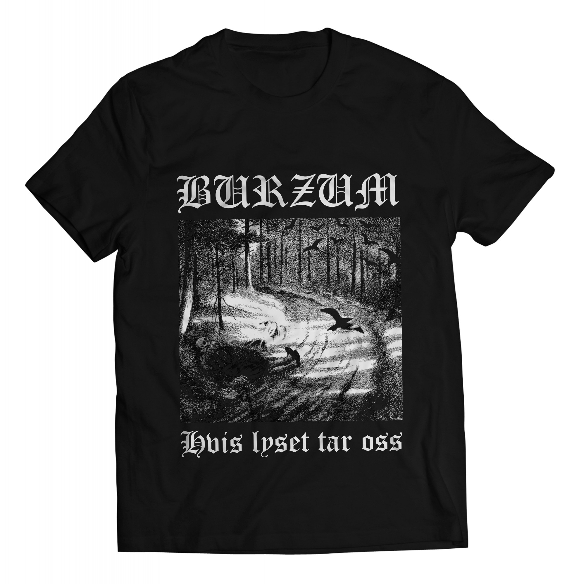 

Футболка Stedman Black Metal Series Burzum Hvis Lyset Tar Oss  Черная, Футболка Stedman Black Metal Series Burzum Hvis Lyset Tar Oss M Черная