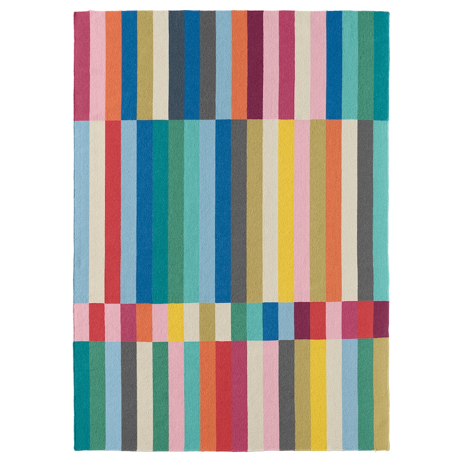 

Ковер IKEA HALVED безворсовый, разноцветный, 170x240 см 203.282.28