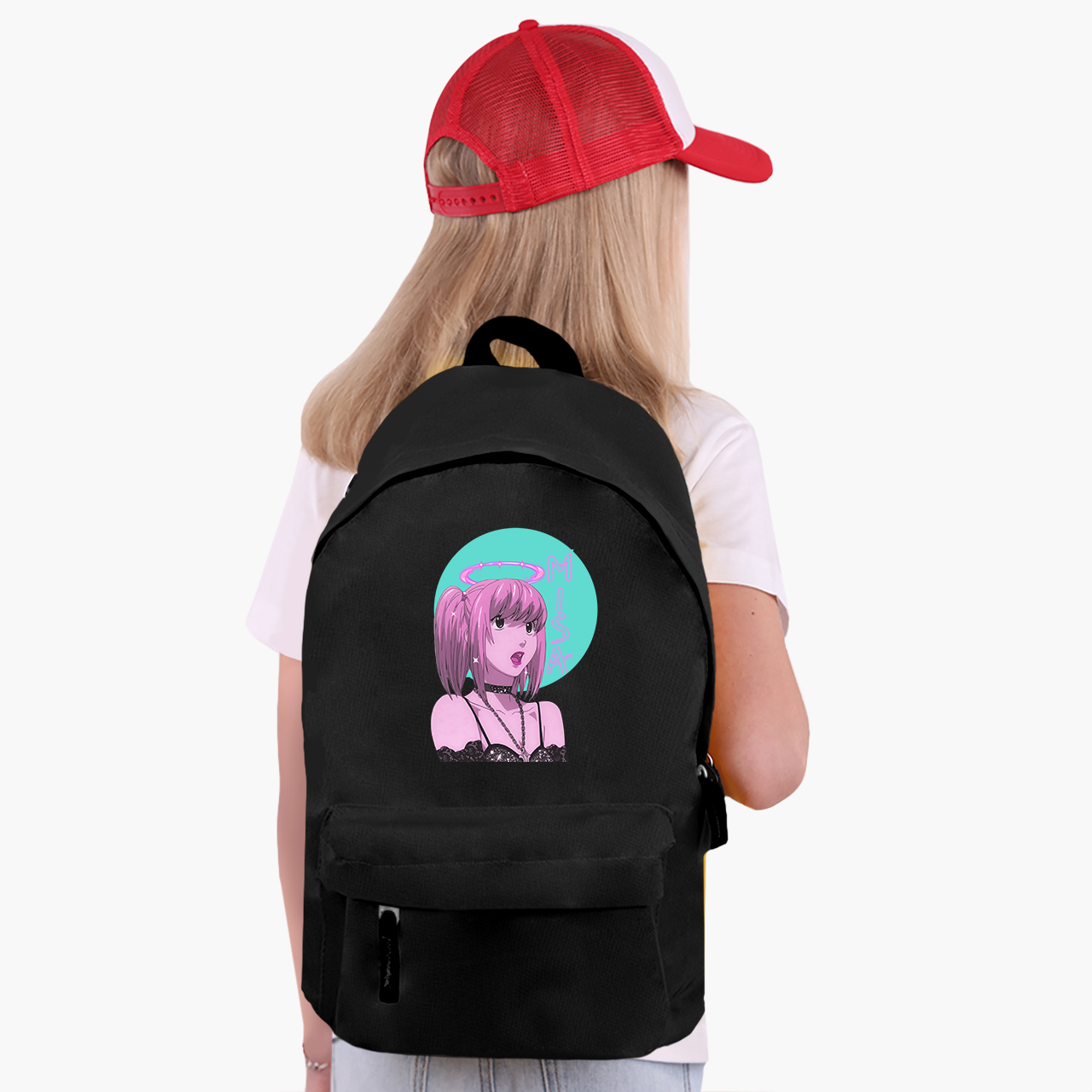 

Рюкзак детский Тетрадь смерти Миса Аманэ (Death Note Misa Amane) (9263-2827-4) 17 л Черный