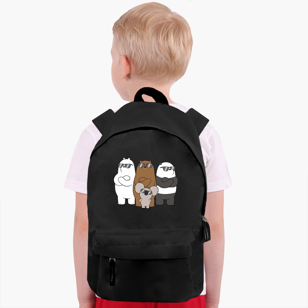 

Рюкзак детский Вся правда о медведях (We Bare Bears) (9263-2892-4) 17 л Черный