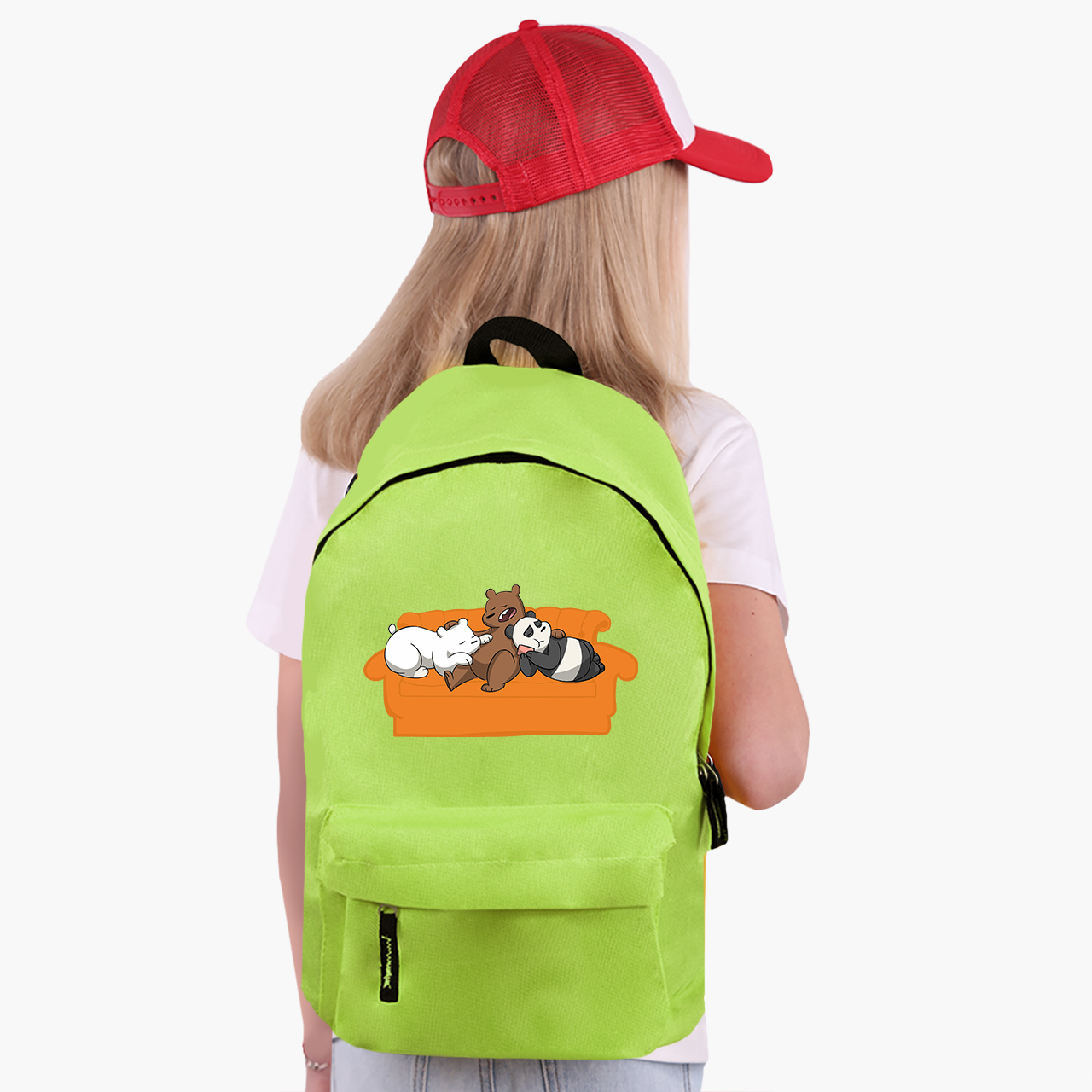 

Рюкзак детский Вся правда о медведях (We Bare Bears) (9263-2890-6) 17 л Салатовый
