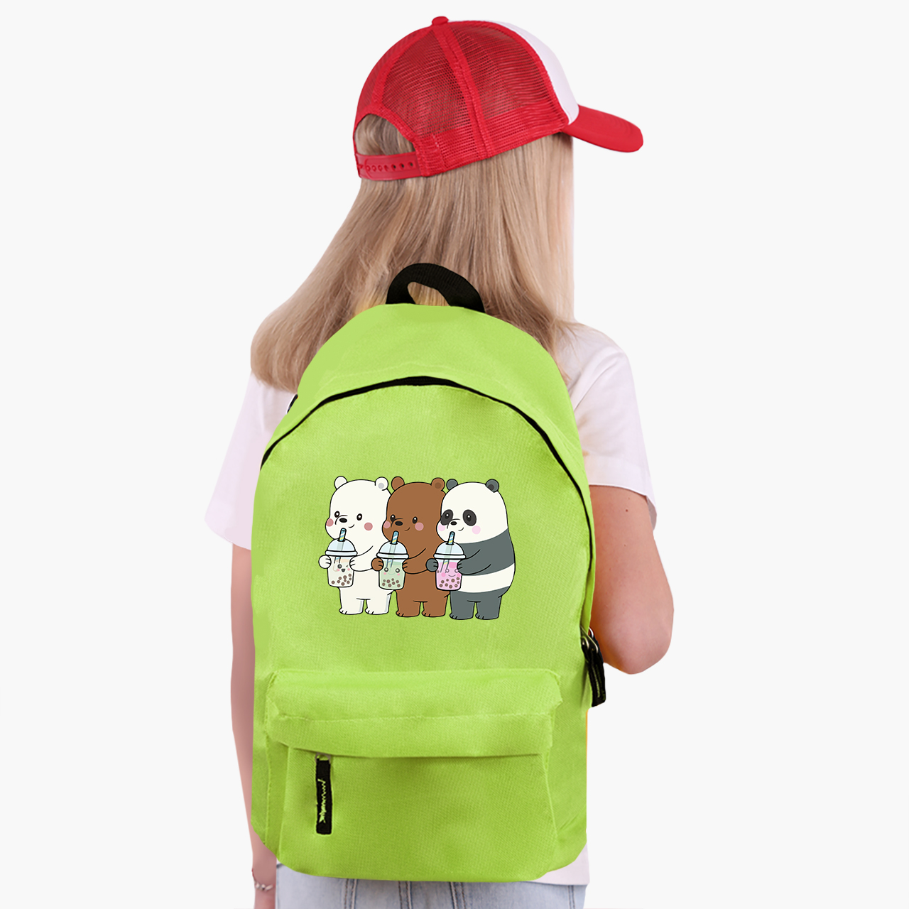 

Рюкзак детский Вся правда о медведях (We Bare Bears) (9263-2896-6) 17 л Салатовый