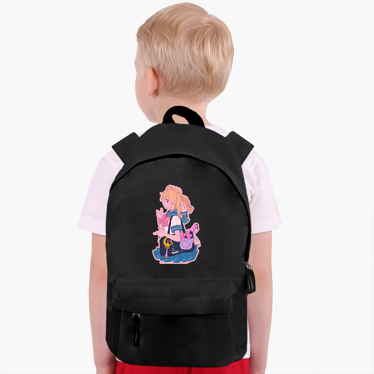 

Рюкзак детский Сейлор Мун (Sailor Moon) (9263-2910-4) 17 л Черный