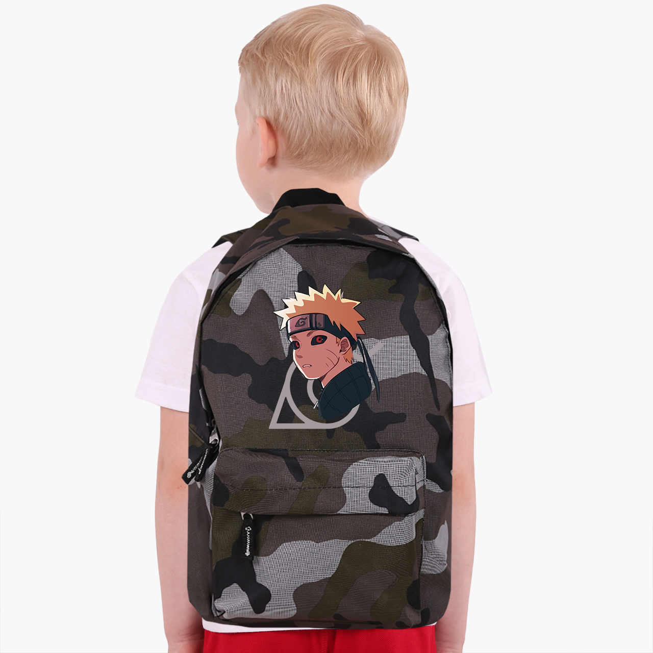 

Рюкзак детский Наруто Узумаки (Naruto Uzumaki) (9263-2822-10) 17 л Камуфляж
