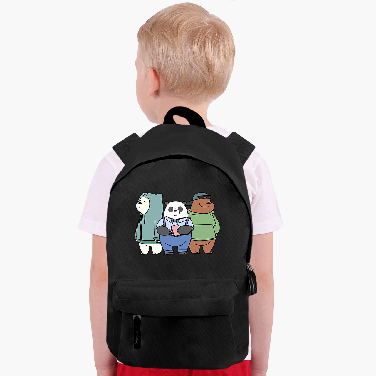 

Рюкзак детский Вся правда о медведях (We Bare Bears) (9263-2898-4) 17 л Черный